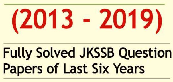 Download JKSSB Previous Year Papers PDF: From 2010 To 2024 - PhDTalks