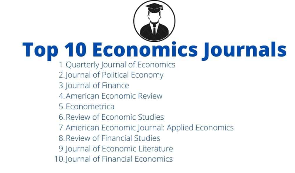 Economics Journals With High Impact Factor PhDTalks