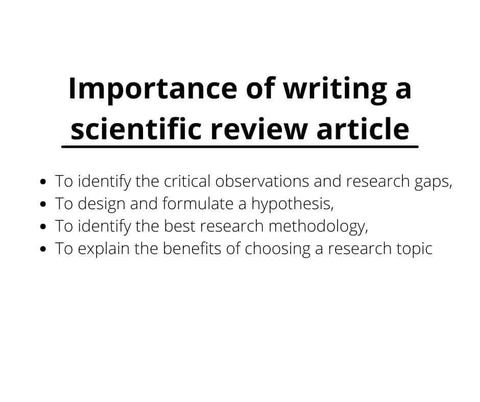 research article reviews