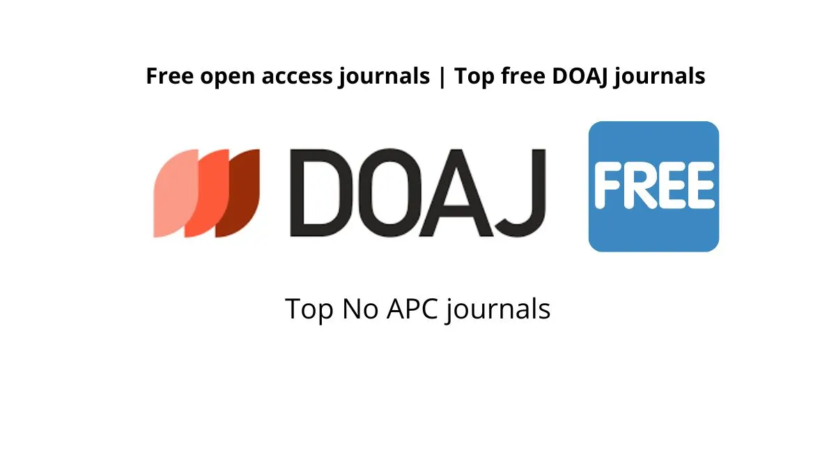 Open Access Journals With No APC - Scopus/ Web Of Science - PhDTalks