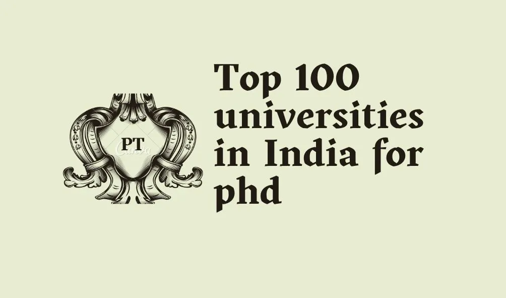 top universities for phd in english in india