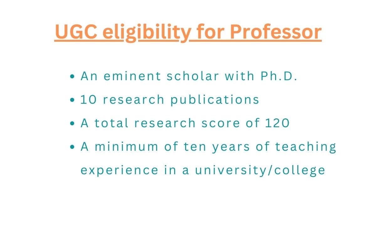 phd supervisor eligibility ugc