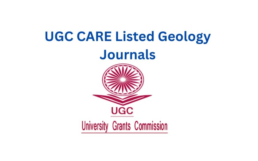 Geology Journals in UGC CARE List PhDTalks