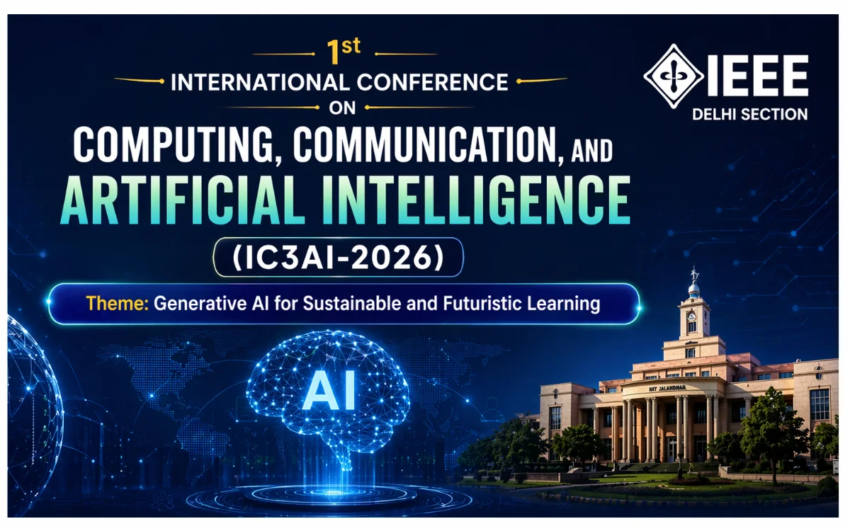 Call for Papers: IEEE Conference on Communication and AI at NIT ...