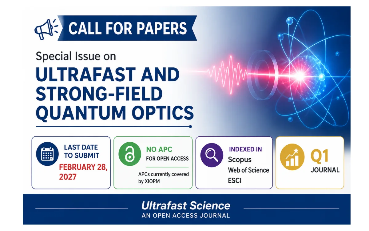 Scopus Call for Papers on Quantum Optics (No APC for Open Access ...