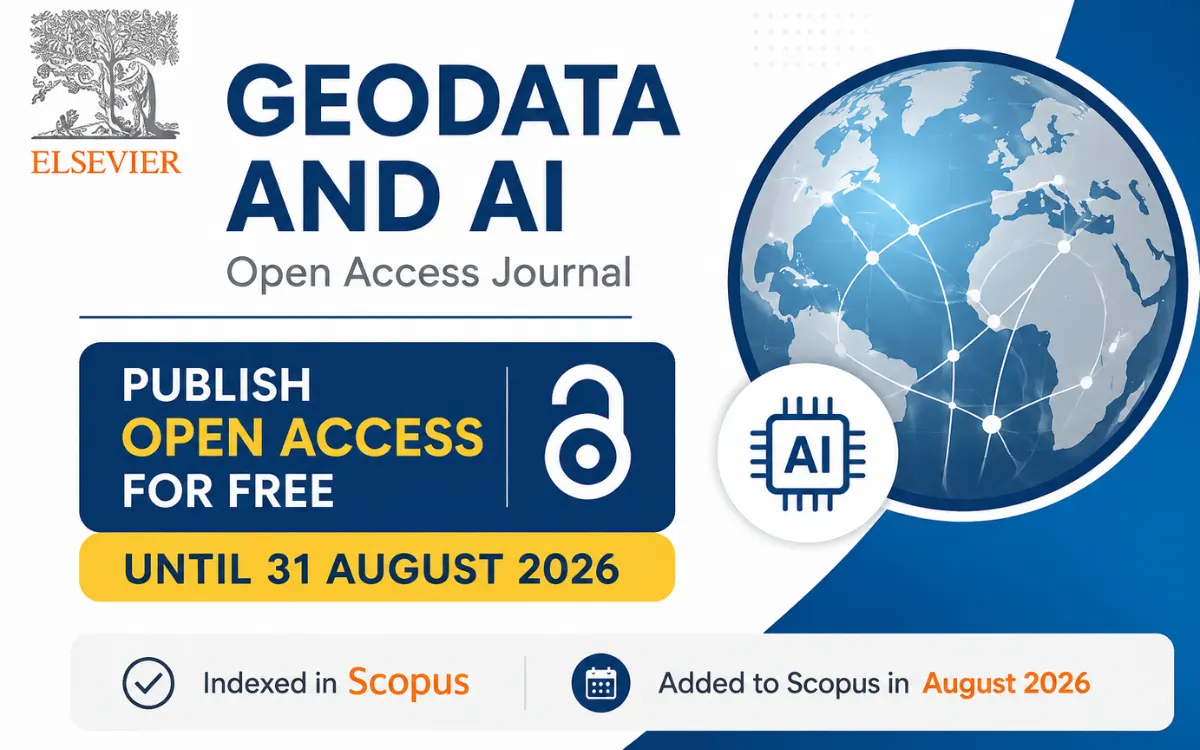 Elsevier Journal Geodata and AI Offers Free Open Access Publishing ...